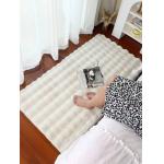 Checkered Plush Cloud Washable Area Rug