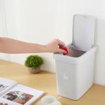 Home 8L Plastic Dustbin Rectangular Dustbin Environmental Protection