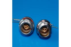 China Lemo EEG PCB socket 3pin waterproof circular connector assembled inside receptacle supplier