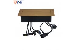 China 30cm Cable Pop Up Power Socket Desk Mounted Universal Wiring Electrical supplier