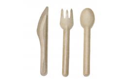 China Compostable Pulp Biodegradable Spoons And Forks Bulk 50 Count supplier
