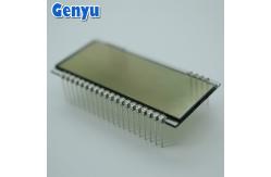 China White Backlight Custom LCD Screen HTN Segmented 28PIN Energy Meter LCD Display supplier