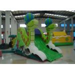 Mini Snake Style Commercial Inflatable Water Slides 0.55mm Pvc Tarpaulin Safe Nontoxic for sale