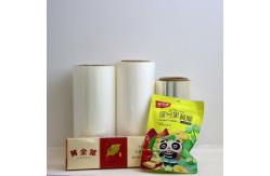China 10-40mic Transparent BOPP Printing Film Clear Plastic Film Roll For Packaging supplier