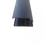 T5 14mm Aluminum Window Profiles Electrostatic Powder Spraying for sale