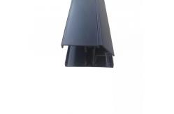 China T5 14mm Aluminum Window Profiles Electrostatic Powder Spraying supplier