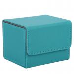 Polybag Deck Card Box PU Trading Card Holder Case With Side Loading SGS