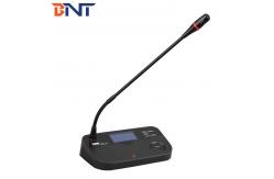 China Desktop Conference System Microphone / Discussion Microphone With LCD Screen supplier