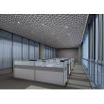 Waterproof Sound Absorption Aluminum Grid Ceiling For Metro Station for sale