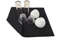 China 220gsm Microfiber Drying  Dry Mat For Kitchen Quick Dry All Polyester supplier