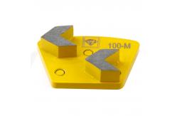 China Two Pin Diamond Concrete Grinding Disc For Scanmaskin supplier