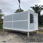 Flexible and Adaptable Folding Container House for Temporary Educational and Healthcare Facilities for sale