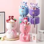 Dolls Plush Cartoon Children's Day Gift Adorable Bouquet Finished Product June 1st Cute Children's Birthday Present for sale