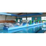 Inflatable Sports For Swimming Pool, Aqua Obstacle Course For Sale for sale