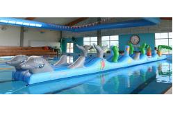 China Inflatable Sports For Swimming Pool, Aqua Obstacle Course For Sale supplier