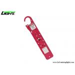 Red 12 8mm Hole Aluminium 3/8'' Buckle Hasp Lockout
