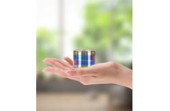 China Portable Rainbow Color  2.5 Zinc Alloy Tea Leaves Grinder supplier