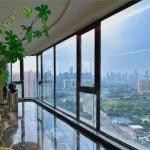Modern Design Aluminum Anti-theft Seamless Welding Casement Window for Residential Spaces for sale