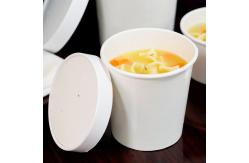 China Eco Friendly Biodegradable Flexo Printing Disposable Paper Soup Bowls supplier
