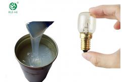 China Lighting Parts Transparent Liquid Silicone Rubber , Two Component Silicone Rubber supplier