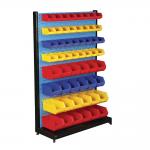 Rectangle Square Plastic Storage Bins Organizer Stackable Plastic Box For Screws for sale