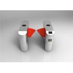 Retractable Automated RFID Turnstile Entrance Gates Turn Style Door 50Hz / 60Hz for sale