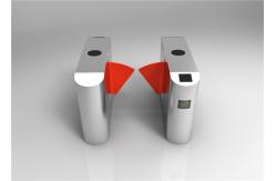 China Retractable Automated RFID Turnstile Entrance Gates Turn Style Door 50Hz / 60Hz supplier