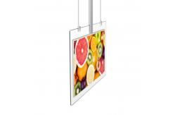 China Ultra Slim 55inch Transparent Advertising Display Double Sided OLED Wall Mounted Kiosk supplier