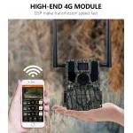 4G wireless 2024 Newest trail camera KW897 with dual antennas night vision 36MP 2K video for buck shot for sale
