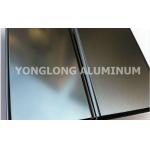 Polished Coated Aluminum Window / Door Frame Profile T5 , T6 Temper for sale