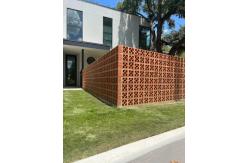 China Oem Garden Decoration Clay Breeze Block Hollowed Wall Partition Panels supplier