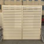 Aluminum Louver Window Big Blade Crank Control Ventilation Shutter for sale