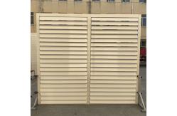 China Aluminum Louver Window Big Blade Crank Control Ventilation Shutter supplier