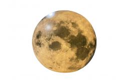 China Helium Inflatable LED Light Round Dvertising Air Moon Balloon supplier