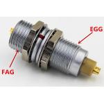 Fixed Plug FAG 2 Pin Circular Connector , 0B Size Push Pull Circular Connectors FGG.0B.302.CLA for sale