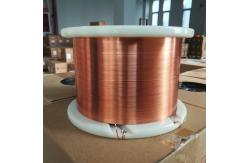 China 0.10mm Flat Enameled Copper Wire For Electric Motor Winding supplier