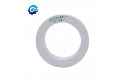 China Spiral Felt Wheel On Beveling Machine For Glass Polishing supplier