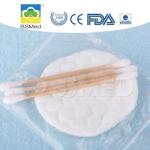 7 * 7cm Cosmetic Facial Cotton Squares Plain Pattern Customized Absorbency for sale