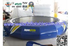 China Exciting Inflatable Water Trampoline  , Inflatable Water Park For Lake supplier