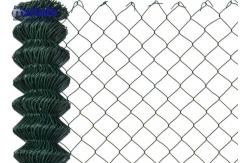 China Green 5ft Chain Link Mesh Fence 60x60 Pvc Vinyl Coated supplier