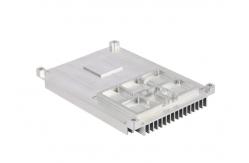 China Natural Anodized Aluminium Electronic Heat Sink Profiles With Milling / Drilling / Tapping supplier