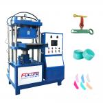 FuLund Flat vulcanizing machine is used for silicone mosquito repellent wristband and refrigerator fresh box making for sale