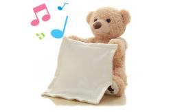 China Open Mouth Talking Electric Moving Puzzle Peekaboo Bears supplier