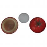 Plastic Cap 20g Cream Jar for Skin Care with Eye-catching Design for sale