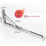 1.2*1.2*1.0 Adjustable Folding Shelf Workbench Supports 24 inch Collapsible Shelf Bracket for sale