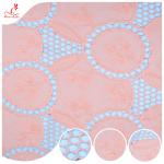 High Guipure Lace Fabric 3d Embroidered Applique Flower Multicolour Embroidery Tulle Fabric for sale