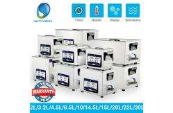 China Skymen Lab Tools Ultrasonic Bath With 200W Heater And Basket 2.85 Gallon supplier