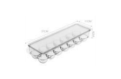 China 14 Grid Refrigerator Egg Storage Box supplier