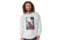 China Custom Plain Crew Neck Sweatshirt Unisex Round Lined supplier
