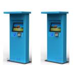 Waterproof Free Standing Self Ordering Kiosk With Multi Payment Function for sale